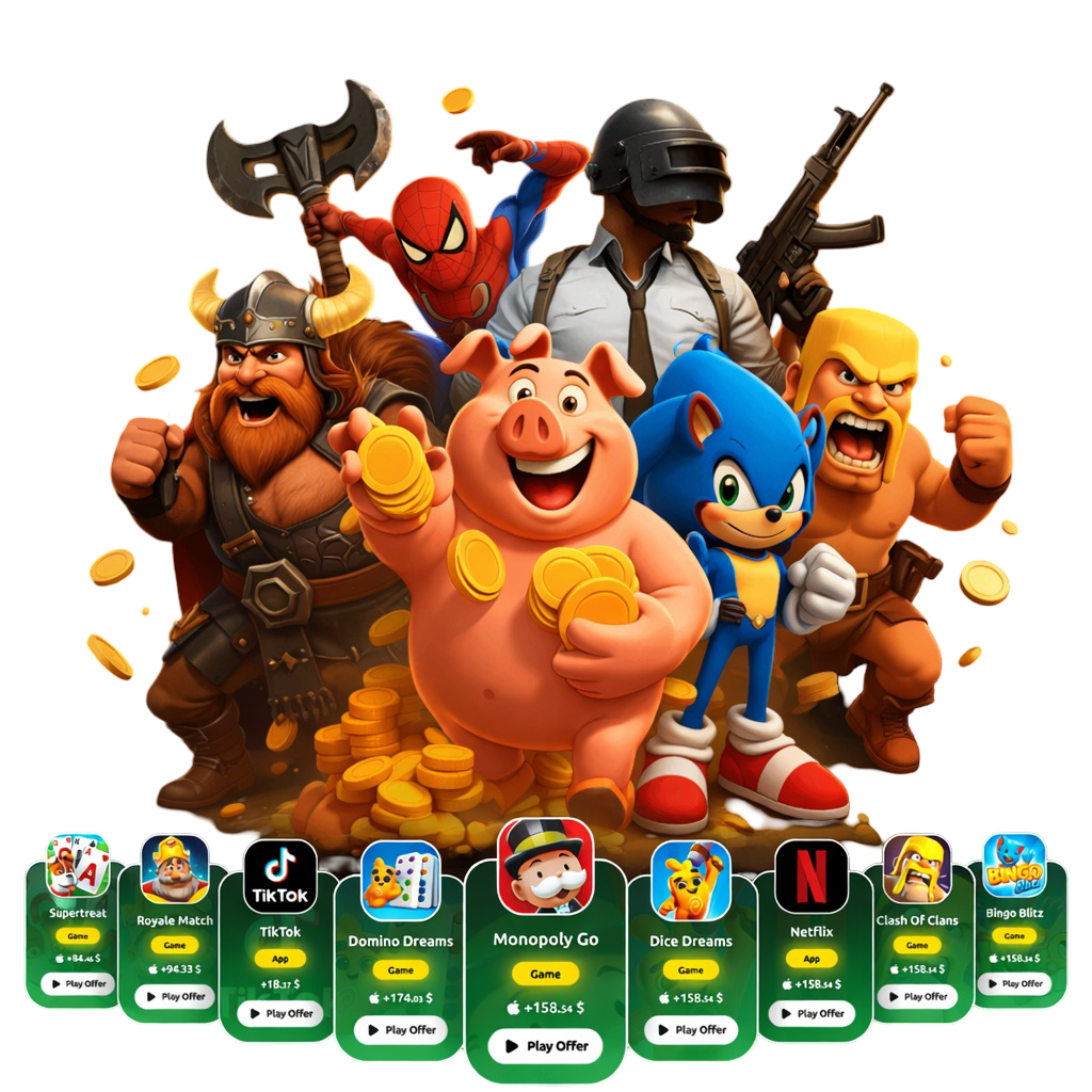 Popular Games on Joy Earn